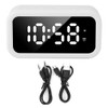 Multi Function Rechargeable Bluetooth Speaker Stereo Player LED Digital Alarm