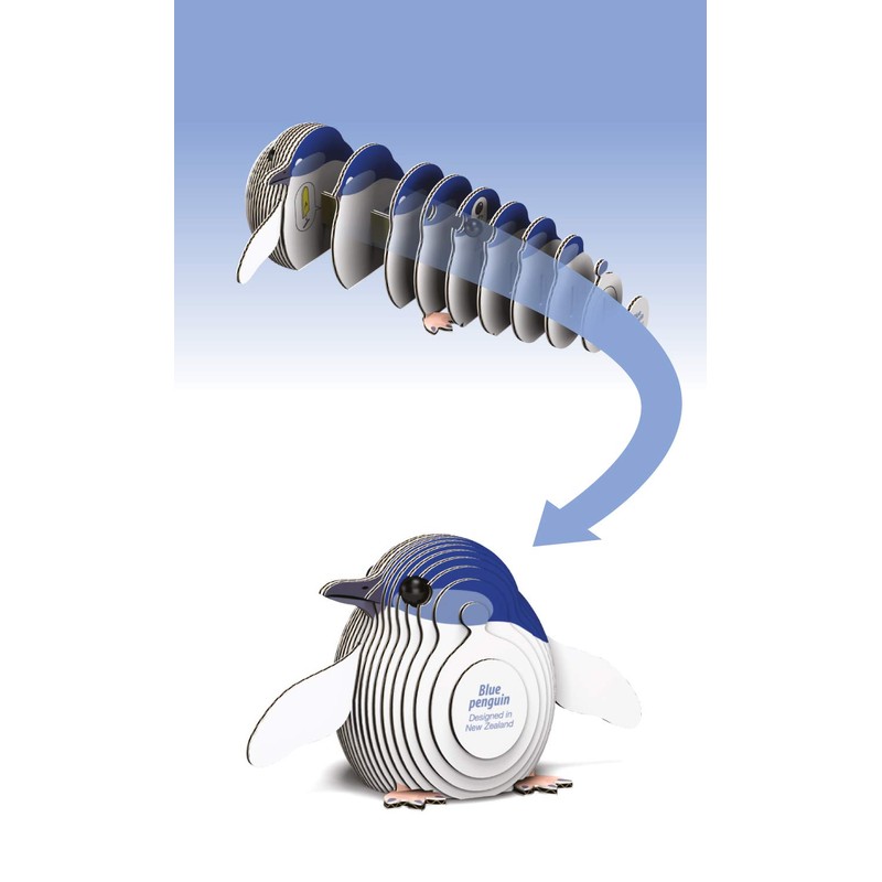 EUGY D5005 Penguin 3D Craft Kit,45 x 85 x 90
