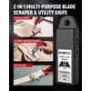 KAIWEETS Replacement Blades for KUF01 Utility Knife and Scraper, 50pcs