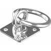 Eye Plate with Swivel and Ring 40 x 40 Stainless
