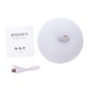GRIRIW Moon Night Light Small Nightstand Lamp Charging Led Bedside