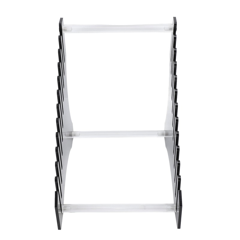 Record Storage Holder 12 Slots Acrylic Vinyl Record Organizer Easy