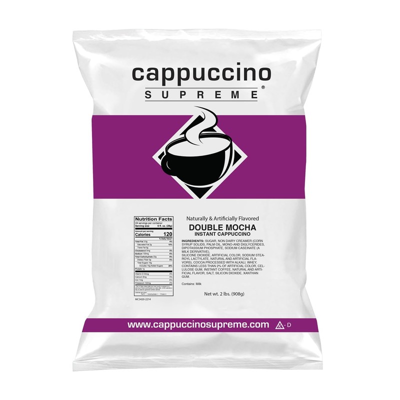 Cappuccino Supreme Double Mocha Instant Cappuccino Mix 6 x 2