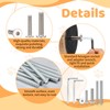 Moxweyeni 26 Pcs Cat Tree Parts Scratching Post Replacement Screws,
