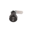Drawer Wardrobe Mechanical Combination Lock 3 Digit Code Combination Silver