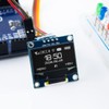 Hosyond - Módulo de visualización OLED I2C IIC de 0.96