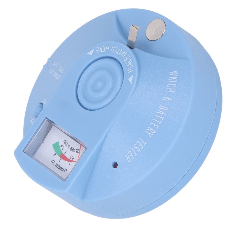 Watch Movement Tester Circular Watch Detection Repair Tool Button Battery