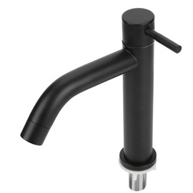 Lavatory Faucet Lever Faucet Single Lever Single Faucet Stainless Steel Structure Washbasin Bathroom Sink Bathroom Sink Bathroom New Construction Renovation Renovation Renovation Faucet Hardware