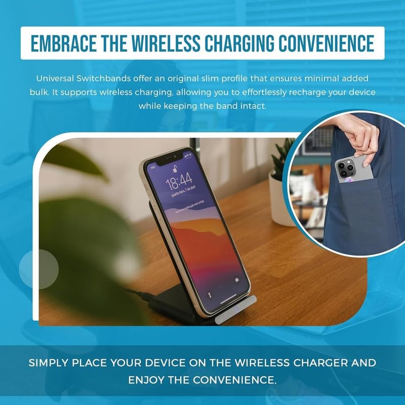 Reversible Phone Strap | Comfortable Cell Phone Finger Holder &