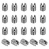 PATIKIL Self-Tapping Threaded Inserts, 20 Pcs M3 x M5 x