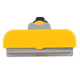 Dog Deshedding Brush Reduce Loose Hair Safe Professional Large Pet Hair Shedding Comb for Grooming