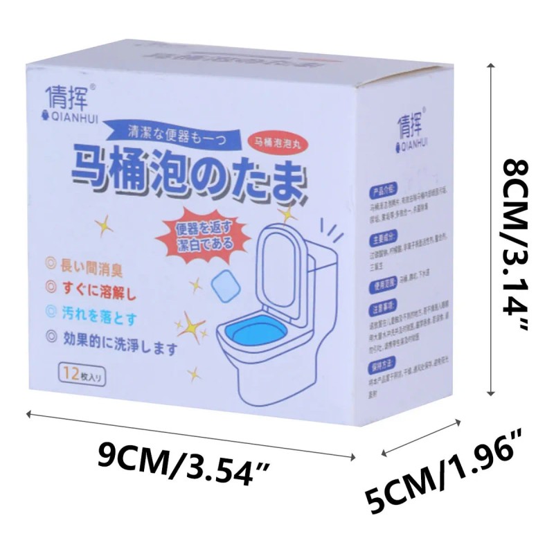 Tabletas Efervescentes L Toilet Para Desodorización Descali