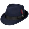 Stetson Elkader Trilby Felt Hat fedora men´s (XL (60-61 cm)