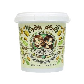 La Clara Perla Dubai Chocolate Combo Kit - Crunchy Pistachio Spread 1KG - Kadayif/Kataif