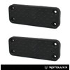 ROTOLUXX Magnetic Quickdraw Gun Pistol Mount Holder Pair - for