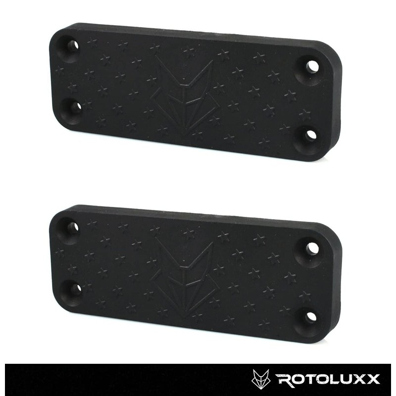 ROTOLUXX Magnetic Quickdraw Gun Pistol Mount Holder Pair - for