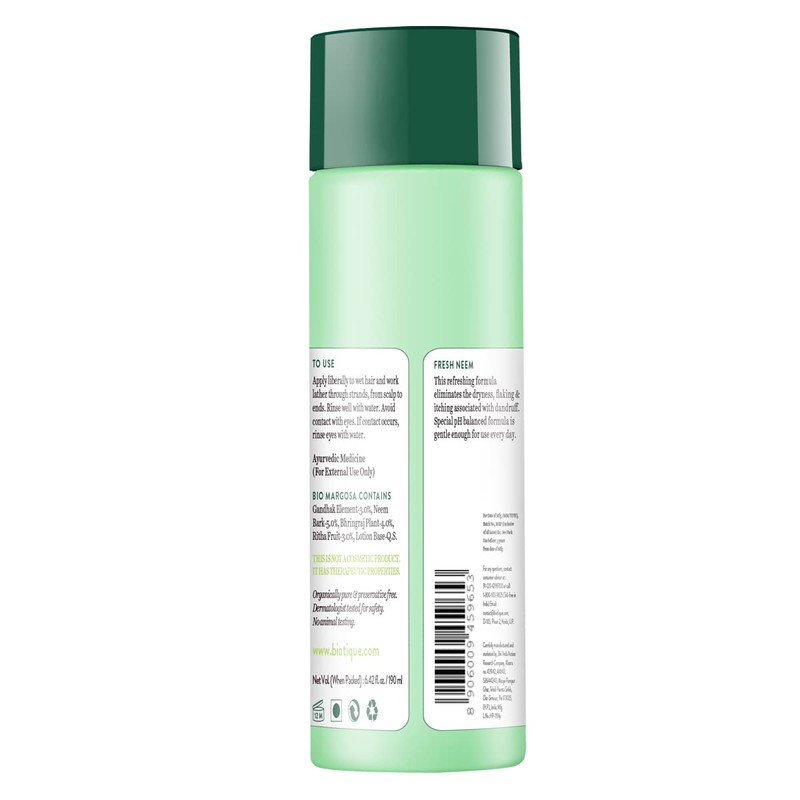 Biotique Margosa-Fresh Daily Dandruff Expertise Shampoo and Conditioner for All