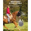 Hilltown Adjustable Fly Mask for Horse with Ears - Horse,