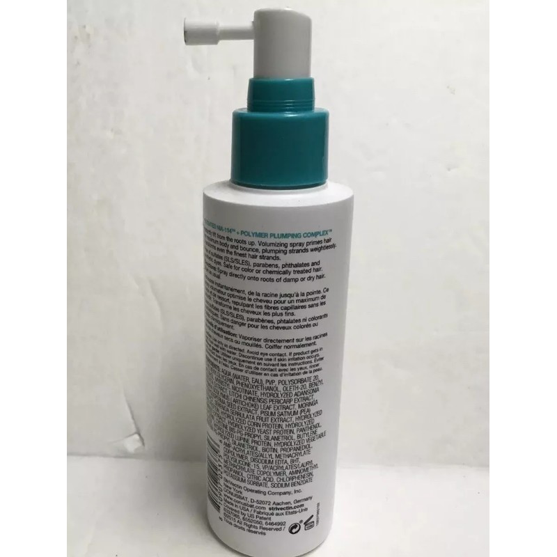 New StriVectin HAIR Max Volume Root Lifting Spray For Fine