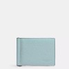Coach NWT Coach Slim Money Clip Billfold Wallet CH090 Light