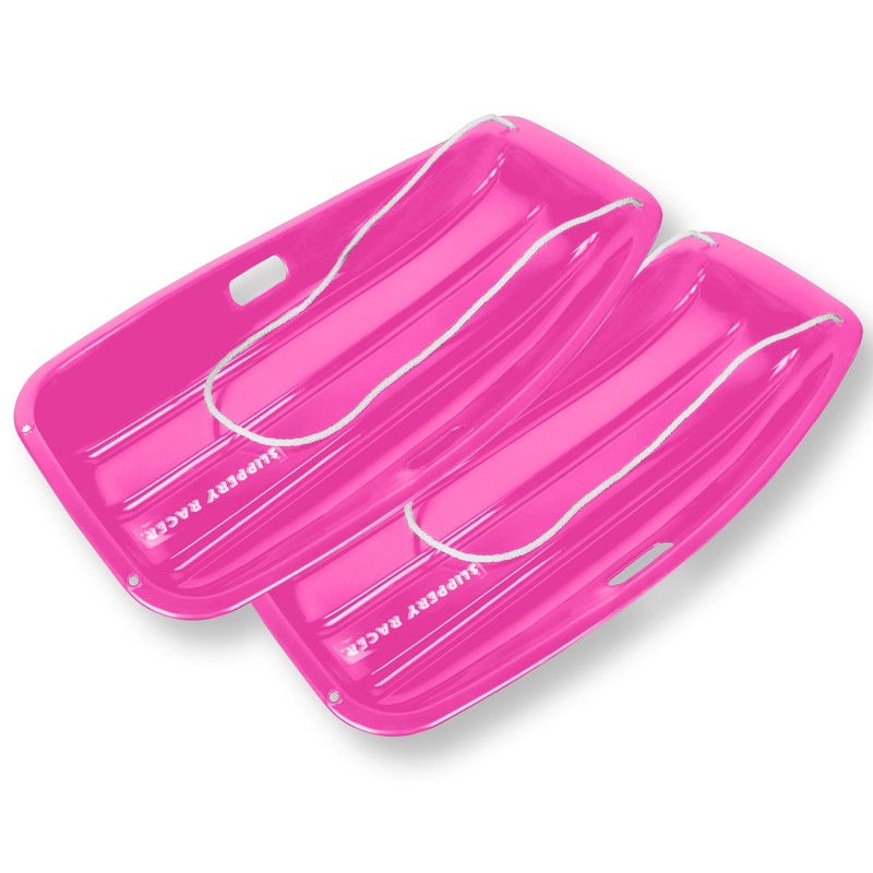 Slippery Racer Downhill Sprinter Flexible Kids Toddler Plastic Cold-Resistant Toboggan