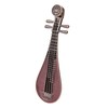 Incense Burner Holder Unique Chinese Lute Design Premium Copper Sturdy
