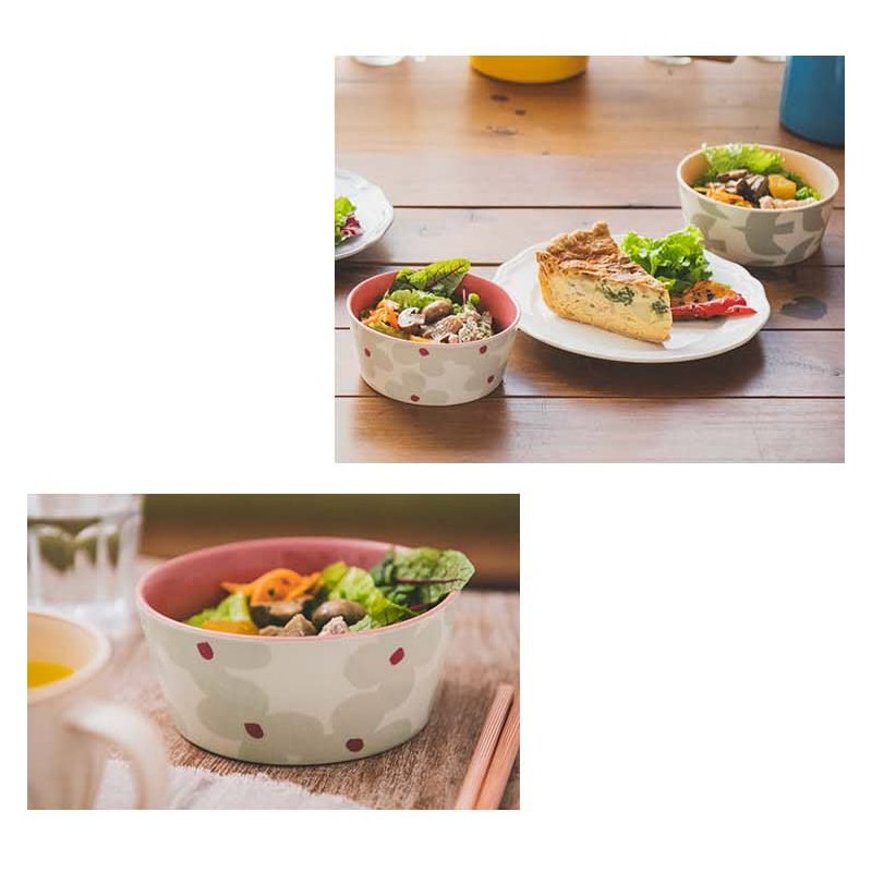 Wpc. Small Goods W050-089 Petite Bowl, Fruits, Red, Ladies, Kitchen,