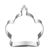 WJSYSHOP Mini King Queen Crown Shape Cookie Cutter