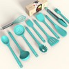 Silicone Cooking Utensils Set - 600°F Heat Resistant, Nonstick Kitchen