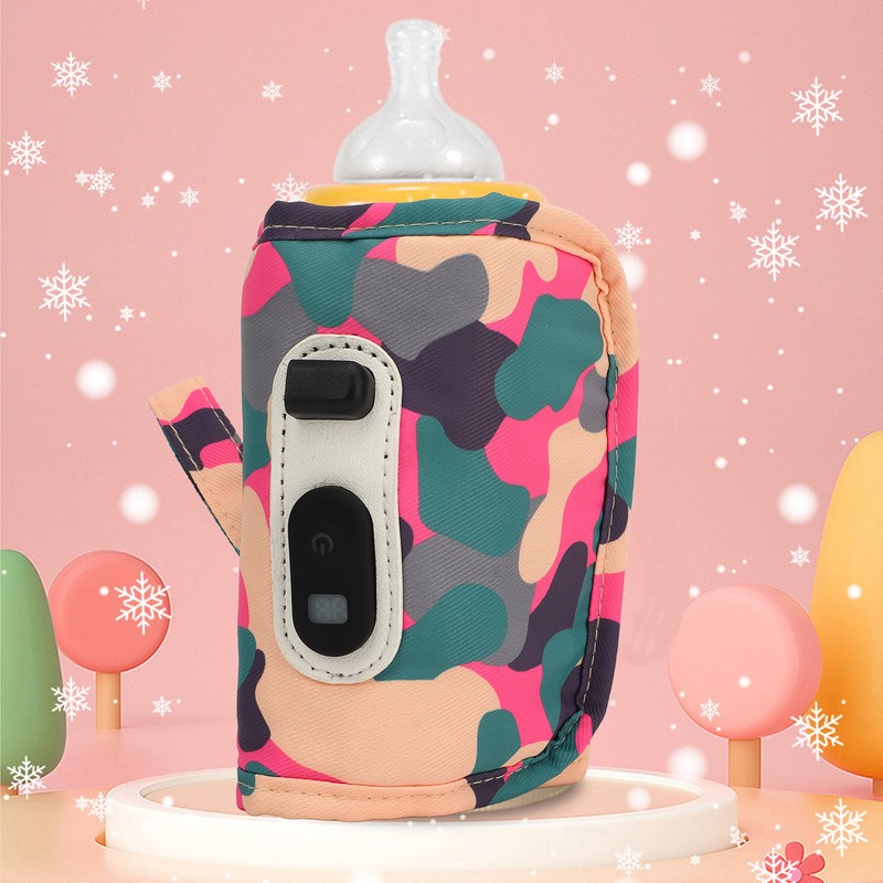 Milk Warmer Bag Portable Five Gear Temperature Control Baby Milk
