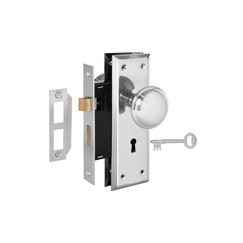 SUMBIN Mortise Lock Set for Interior Door, Replacing Antique Door