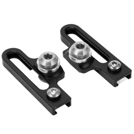 VGEBY Bicycle Brake Pad, Pack of 2 Bicycle C-Clamp Brake Pad Aluminium Alloy Extension C Brake Caliper Adapter Brakes Suitable for Road Bikes (Black) Bicycles