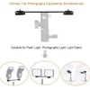 UTEBIT Dual DSLR Flash Camera Bracket – Pack of 2