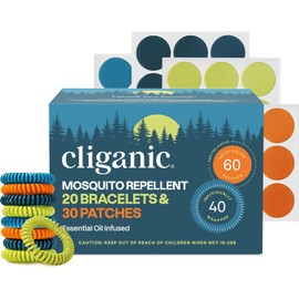 50/100 Mosquito Repellent Bracelet Stickers Pack Parent (100 Pack)