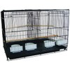 YML Medium Breeding Cages with Divider, 30 x 18 x