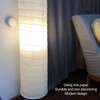 Paper Floor Lamp Shade, Minimalist Style Rice Paper Lamp Shade,