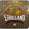 Set of 6 Coasters Holland Windmill Bicycle 9 x 9