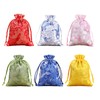 PAVIKE Brocade Jewelry Pouch Set of 6, Wedding Candy Wrapping