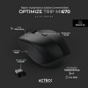 Mouse Inalámbrico Acteck MI670 Óptico 1600dpi USB 4 Botones Negro