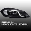 G-PLUS LED DRL Headlights W/O Bulbs, Compatible with 2006-2007 Chevy