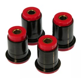 Prothane 80-86 Ford Thunderbird Front Control Arm Bushing Kit Red (with Shells)