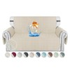 MAXIJIN Waterproof Love Seat Couch Covers 2 Cushion Sofa, 49"