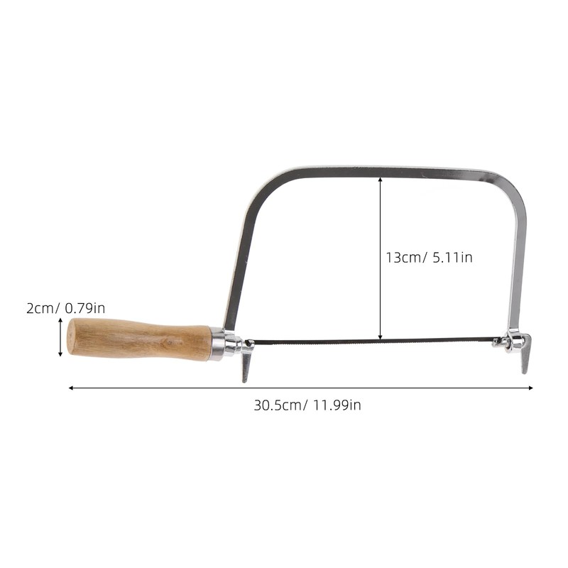 Housoutil Engraving Saw Coping, 1 Set Woodworking Coping Saw with