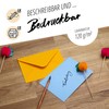 Japun 50 Coloured Envelopes (2 x 25 Colours) DIN B6