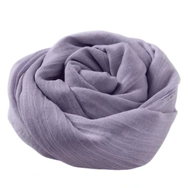 KOUMAKI Gauze Scarf, Large Scarf, Women's, UV Protection, Cotton Linen (Cool, Thin, Plain, Fluffy), Air Conditioning, Lightweight, Seaside, Travel, Cooling Prevention, Gift, Anniversary, ♡Lilac