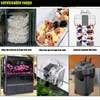 Hamiledyi Aquarium Filter Media 12 in 1 Bio Balls Ceramic