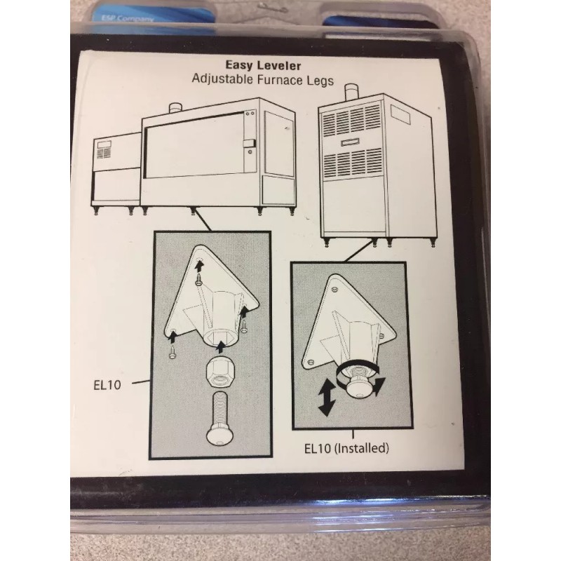 ESP Easy Leveler Adjustable Furnace Legs EL10