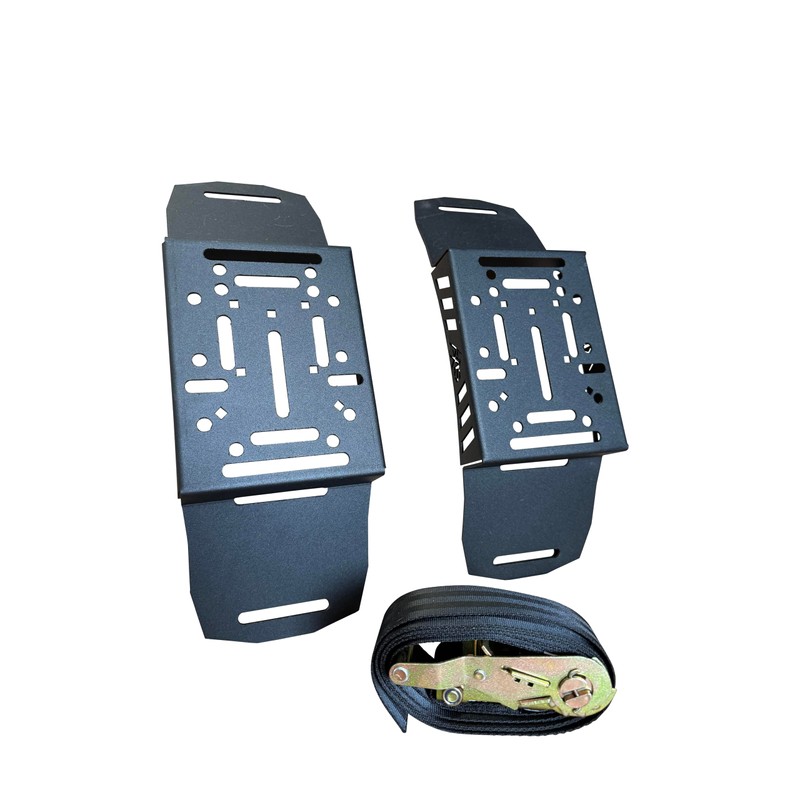 Overland Axis Universal Quick Release Spare Tire Mount Dual (Two)