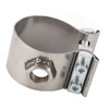 Clamp On Wideband Sensor Bung Adapter Adjustable Stainless Steel Oxygen