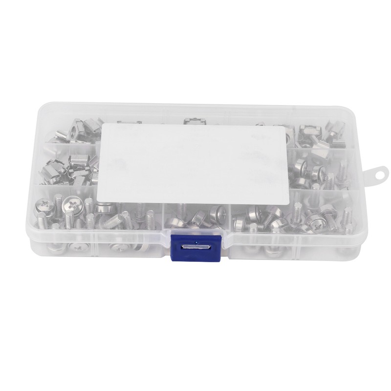 M5 Cage Nuts Hardware Mounting M5*16 Screws for Quadrate Hole